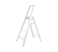 Escabeau à quatre marches Lucano Thomas Merlo, Designer Chiaki Murata, 58x163.5 cm. Höhe oberste Stufe 107x76 / 15.5 cm