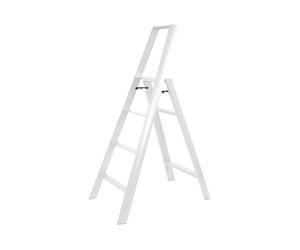 Escabeau à quatre marches Lucano Thomas Merlo, Designer Chiaki Murata, 58x163.5 cm. Höhe oberste Stufe 107x76 / 15.5 cm