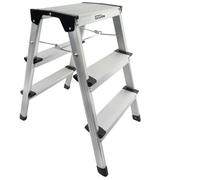 Escabeau alu 3 marches - Marchepied pliable GAT 3S Güde G40964