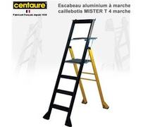 Centaure Centaure Escabeau aluminium 4 marches caillebotis CENT449204