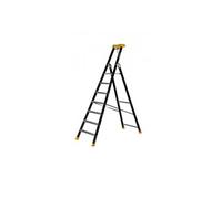 Escabeau aluminium laqué 7 marches hauteur d'accès 3,55 m MP Centaure G