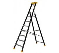 Escabeau aluminium laqué 7 marches hauteur d'accès 3,55 m MP Centaure G