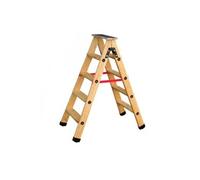 Escabeau - OUTIFRANCE - 8831905 - Double plans - Antidérapant - Acier et bois