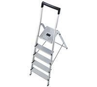 Escabeau Domestique Pliable en Aluminium 5 marches Ultra léger Hailo L40