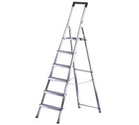 Escabeau Domestique Pliable en Aluminium 6 marches Ultra léger Hailo L40