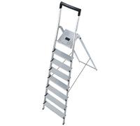 Hailo Escabeau pliable domestique L40 – aluminium 8 marches ultra léger