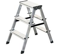 Escabeau double Krause 120328 Hauteur de travail (max.) (détails) 2.45 m