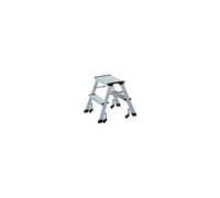 Wedo Escabeau en aluminium, capacité 150 kg, 2 x 2 marches