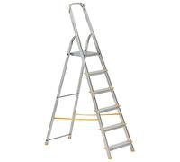 Escabeau en aluminium EUROSTYL Jaune 6 marches