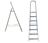 Escabeau en aluminium EUROSTYL Jaune 7 marches