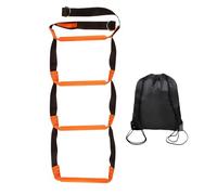 Escabeau en Corde Marine - Échelle d'embarquement Pliable à 4 échelons, Aide à Monter à Bord de Bateaux | Escaliers en Corde jusqu'à 600 Livres de capacité avec Rangement