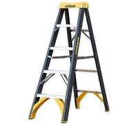 Escabeau en fibre de verre 4+1 marches hauteur d'accès 2,55 m Swing Pro Centaure G