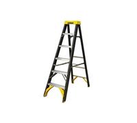 Escabeau en fibre de verre 5+1 marches hauteur d'accès 2,85 m Swing Pro Centaure G