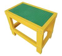 Escabeau en Fibre De Verre Isolé 10 KV, Escabeau De Sécurité Haute Tension, Plateforme Antidérapante À Un Niveau, Capacité De Charge : 200 Kg