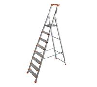 Escabeau ESCALUX V22478 Professionnel Confort Batilux X460 Anodise 8 Marches H 3M75