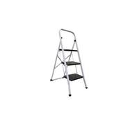 escabeau marchepied 3 niveaux pliant en acier max 150kg (46x71x113,5cm)