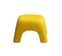 escabeau marchepied Lot de 4 marchepieds empilables en plastique antidérapants for changer de chaussures, for coins arrondis, salle de bain, salon, chambre à coucher (rose) petit(Geel,16*25.2cm)