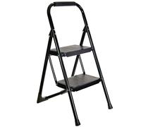 Escabeau marchepied pliable acier 2 marches antidérapantes 47 cm Silverline 226
