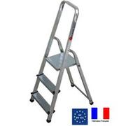 Escabeau aluminium usage mixte 3 marches
