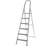 Escabeau ménager pliable en aluminium 6 marches léger Selekta
