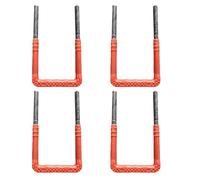 Escabeau mural antidérapant à 4 échelons pour plus de sécurité et de stabilité sur les murs extérieurs, les sous-sols, les jardins