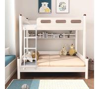 Escabeau mural en fer forgé pour grenier, dortoir, bibliothèque, terrasse, camping-car - Escabeau mural en métal avec fenêtre de sous-sol, puits, escalade d'urgence (220 cm)