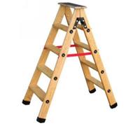 Escabeau - OUTIFRANCE - 8831905 - Double plans - Antidérapant - Acier et bois