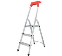 Escabeau pliable 3 marches Marchepied léger en aluminium 150 kg 55 cm Safetool