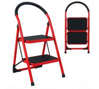 Escabeau Pliable avec Rampe, marchepied Portable 2 marches