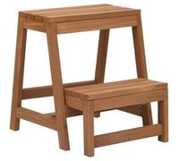 Escabeau pliable Bois de sapin massif Bois G