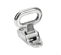 Escabeau pliable en acier inoxydable pour bateau avec design compact et peu encombrant pour un accès facile sur les terrasses, les cabines, les excursions de pêche et le camping - Petites et grandes