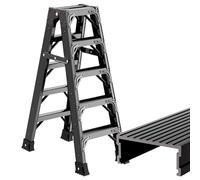 Escabeau Pliable for Adultes, Échelle Portable, Antidérapant, Multi-Positions, avec Pieds Antidérapants, for La Maison, Le Garage, Le Jardin Et La Maison(5 Step)