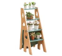 Escabeau pliable portable en bois - Chaise d'escalade multifonction pour armoires de cuisine, armoires et comptoirs - Escabeau compact et polyvalent