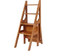 Escabeau pliable pour bibliothèque, escabeau robuste, échelle pliable multifonction pour escalader et exposer des fleurs