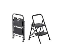 Escabeau Pliant-VEVOR-2 Marches Marchepied Pliable Charge 272 kg Échelle Domestique en Acier pour Cuisine-Bureau-Travaux Ménagers