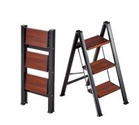Escabeau Pliant 3 Marches -VEVOR-Marchepied Pliable-Charge 150 kg-Échelle Domestique Portable Compacte