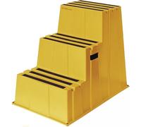 Escabeau pour charges lourdes Marches 3 plateformes-H.730mm Ku.gelb