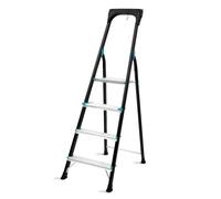 Escabeau PRO - 4 marches - Antidérapant | Capacité max. 150 kg