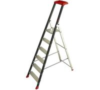 Escabeau en aluminium Professionnel 6 marches haut. travail 3,24 m PROLUX PLUS Escalux