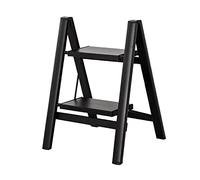 Escabeau Robuste Petite échelle de ménage 2 marches échelle Moderne Tabouret Pliant Portable épaissi Alumi(Ladder a)