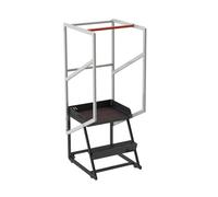 Escabeau roulant étroit 2 marches 150 kg - FIMM - 830008727