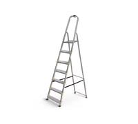 Escabeau simple en aluminium 7 marches - DRABEST - ESCA340