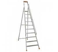 Escabeau "Super Pro" MP 2370 - 10 marches - hauteur 4,20 m TUBESCA