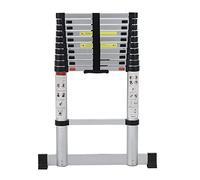 Escabeau télescopique Multifonction avec Fermeture amortie en Aluminium avec stabilisateurs 3,20 m