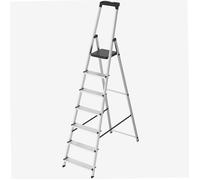 Escabeau - WERKA PRO - 7 marches - pliable - aluminium - capacité 150 kg