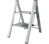 Escabello Tabouret à 2 marches en aluminium mod. LEONARDO 2 COLOMBO