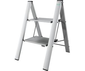 Escabello Tabouret à 2 marches en aluminium mod. LEONARDO 2 COLOMBO