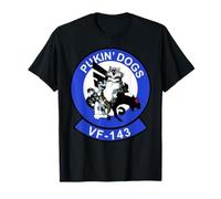 Escadron de chasseurs d'attaque vintage Pukin Dogs VF-143 T-Shirt
