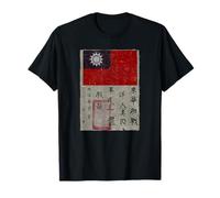 Escadron de tigre volant WWII Blood Chit Military T-Shirt