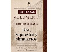 Escala Administrativa Universidad de Granada UGR. Volumen IV: Test, supuestos prácticos y simulacros de examen · Temas 1 a 22 · Bloques III y IV · ... C1 · Acceso libre · Convocatoria 2026